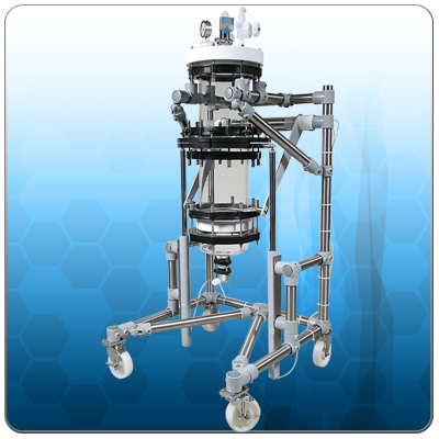 Open and Tilt Process Glass Filter System (closed for process filtration)